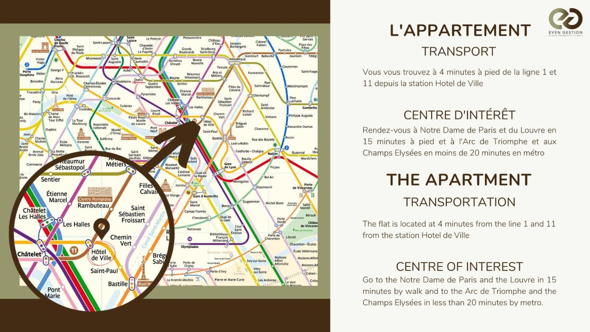 Amazingapartment # Le Marais# Rue Des Archives# Ac